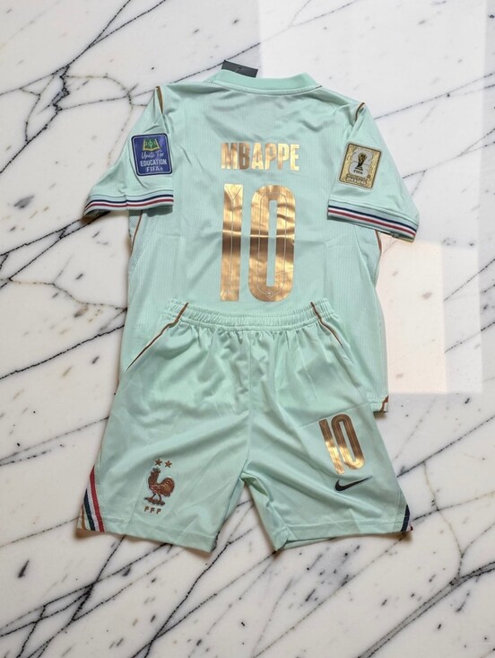 Nike Other - Mbappe France 2026 World Cup Away Kids Jersey Shorts Set